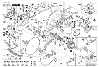 Bosch 3 603 L01 000 Pcm 10 Compound Mitre Saw 230 V / Eu Spare Parts